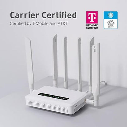 Inet Router: GL.iNet GL-BE3600 Slate 7 Portable Travel – Close-up Detail