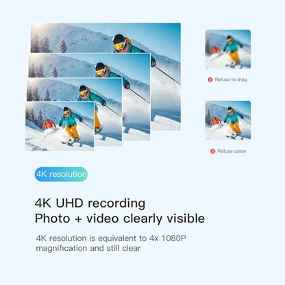 Camera 64GB: H8 4K Thumb Action Camera Mini Body Cameras – Close-up Detail