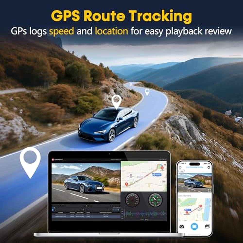 Dash Cam: Befumly 4K Dual Dash Cam Front Rear Dash Cameras – Packaging
