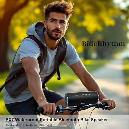 NSY Speaker: NSY Audio 40W Portable Bluetooth Speaker IPX7 – Close-up Detail