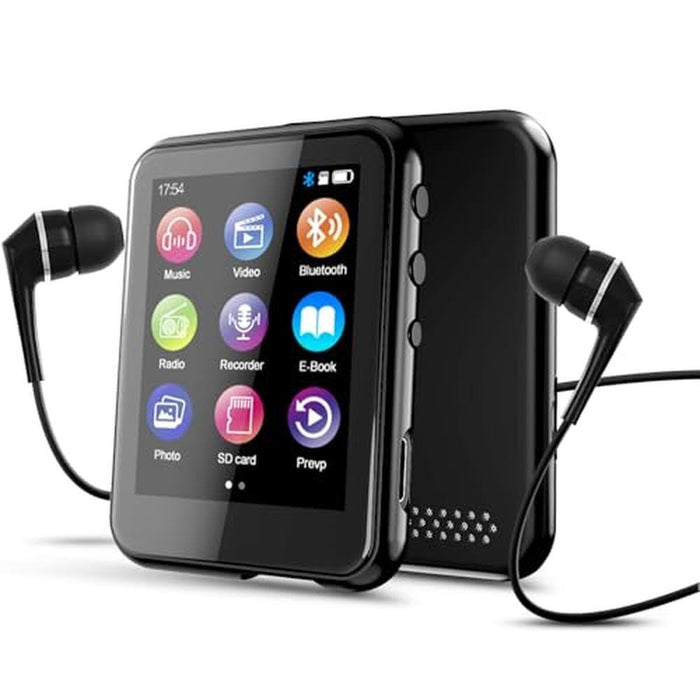 16GB MP3 Player: QNGEE 2.4 Inch Full Touchscreen – Front View