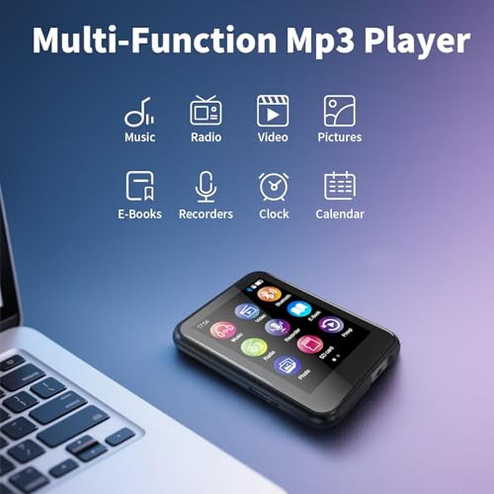 16GB MP3 Player: QNGEE 2.4 Inch Full Touchscreen – Packaging