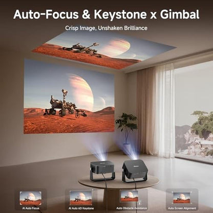 4K Outdoor Projector: iSinbox YG381 1200 ANSI Auto Focus – Packaging