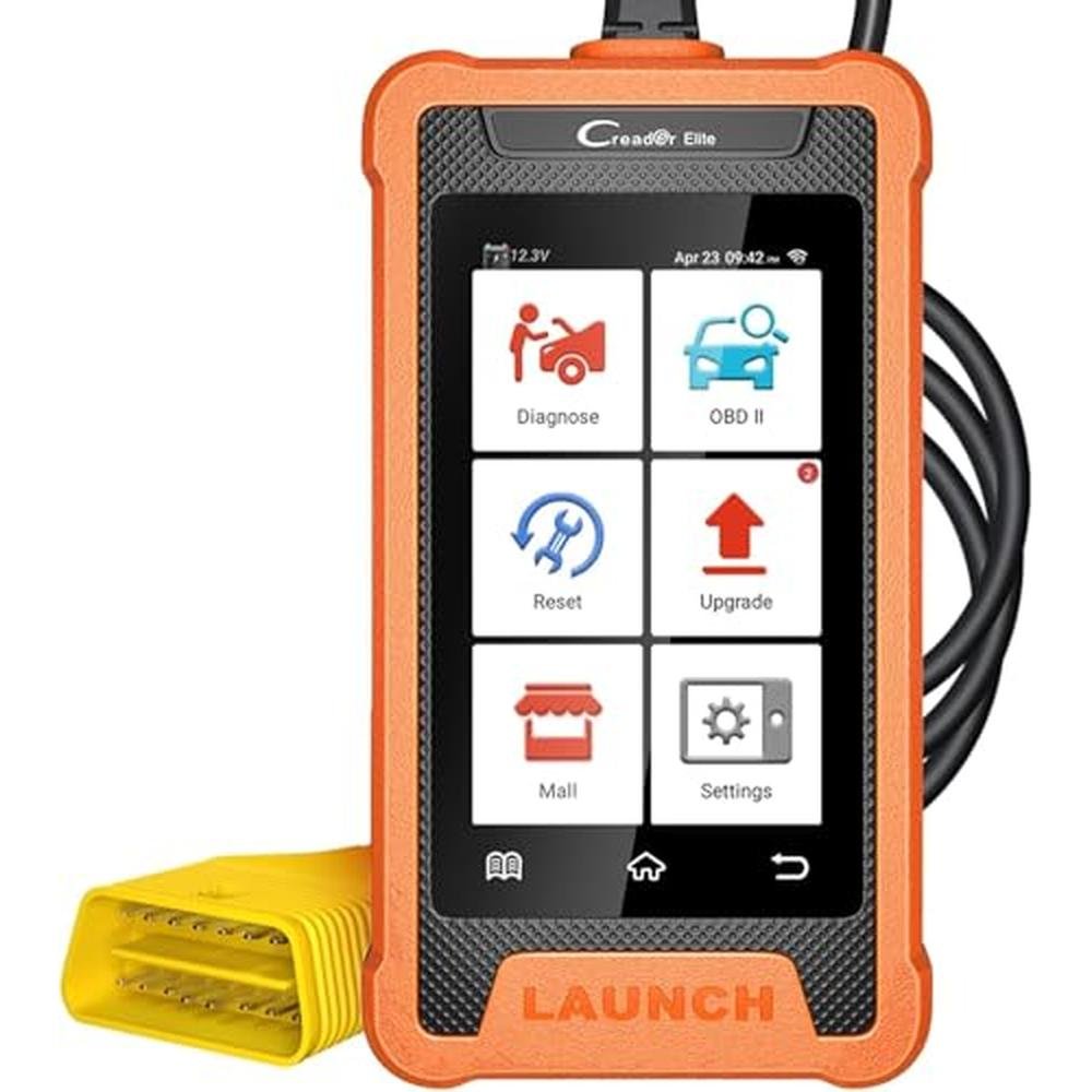 Launch Creader Elite: OBD2 Scanner for Chrysler – Front View
