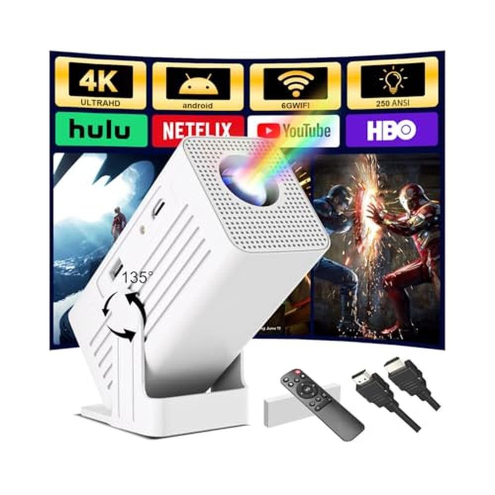 Projector Auto: Ultra Resolution 2.69 AI Auto Keystone – Front View