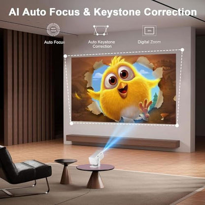 Projector Auto: Ultra Resolution 2.69 AI Auto Keystone – Packaging