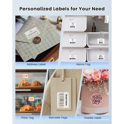 Label Maker: NDYIN Label Makers Machine With Tape Bluetooth – Packaging