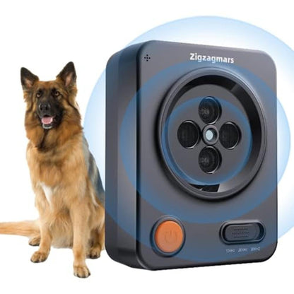 Barking Dog: Zigzagmars Anti Barking Device Ultrasonic Dog – Front View