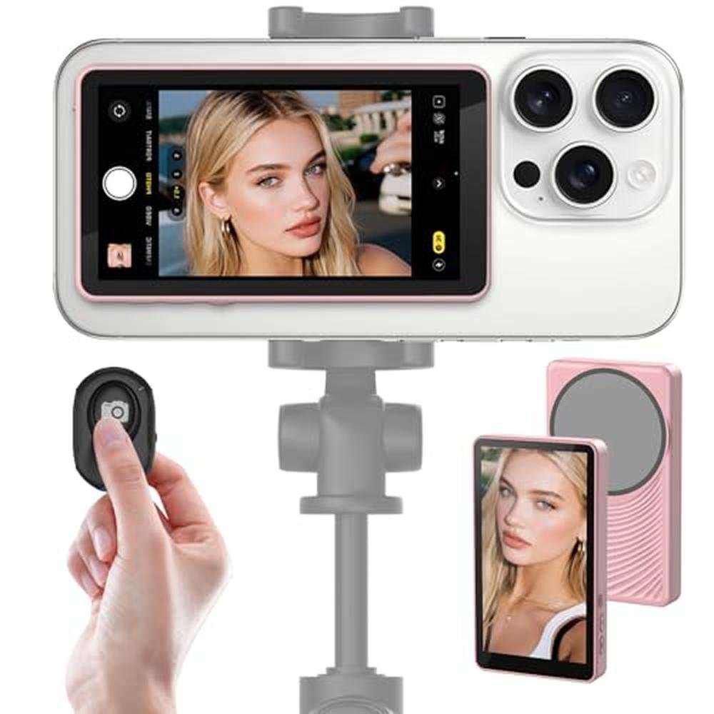 Wireless Vlog Selfie Monitor Screen – Front View