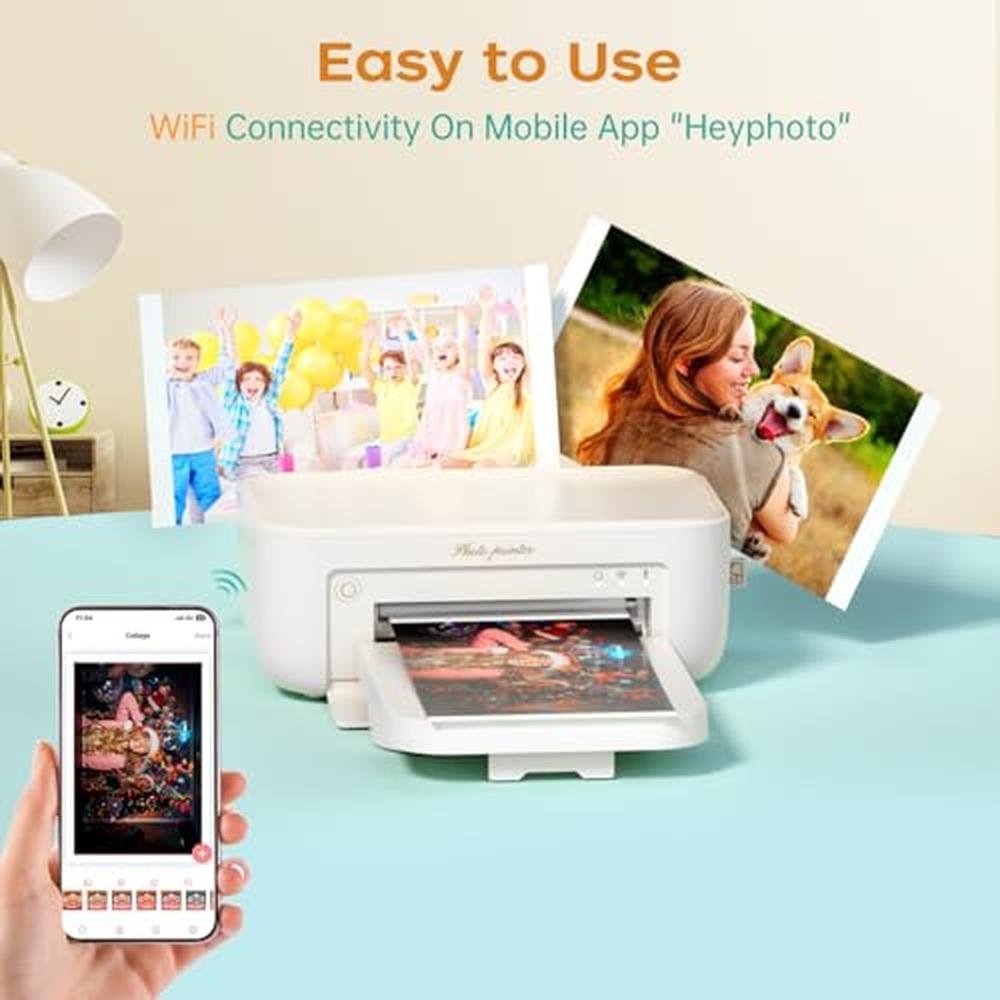 Printer Photo: HPRT 4x6 Portable Photo Printer with Dye – Close-up Detail