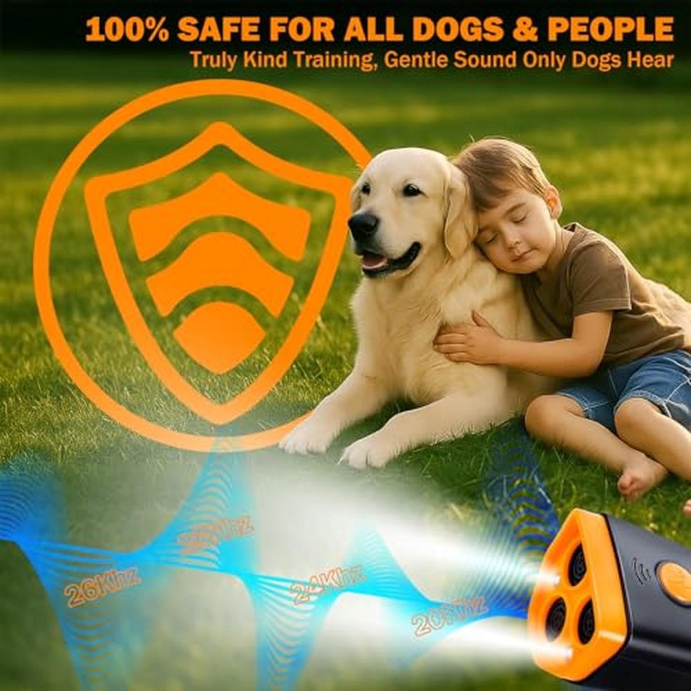 Bark Device: Coolsheepsia Dog Bark Deterrent Ultrasonic – Side View