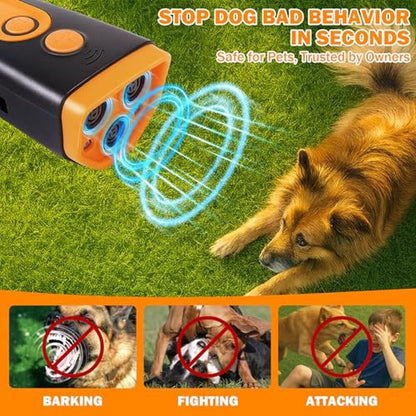 Bark Device: Coolsheepsia Dog Bark Deterrent Ultrasonic – In Use