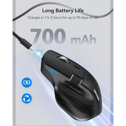 Wireless Mouse: TECKNET Wireless Mouse BT5.0/2.4G – Packaging