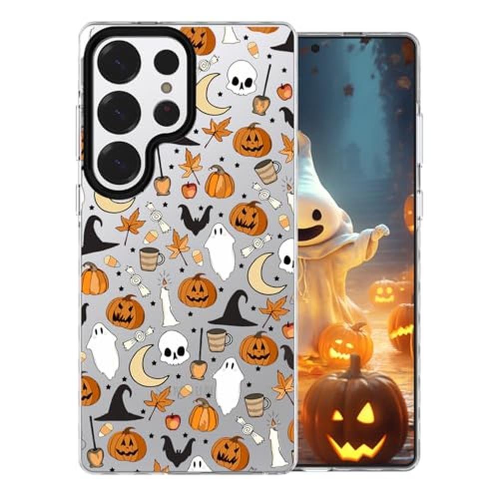 Ghost Phone: FOQENCCI Galaxy S25 Ultra Case – Front View