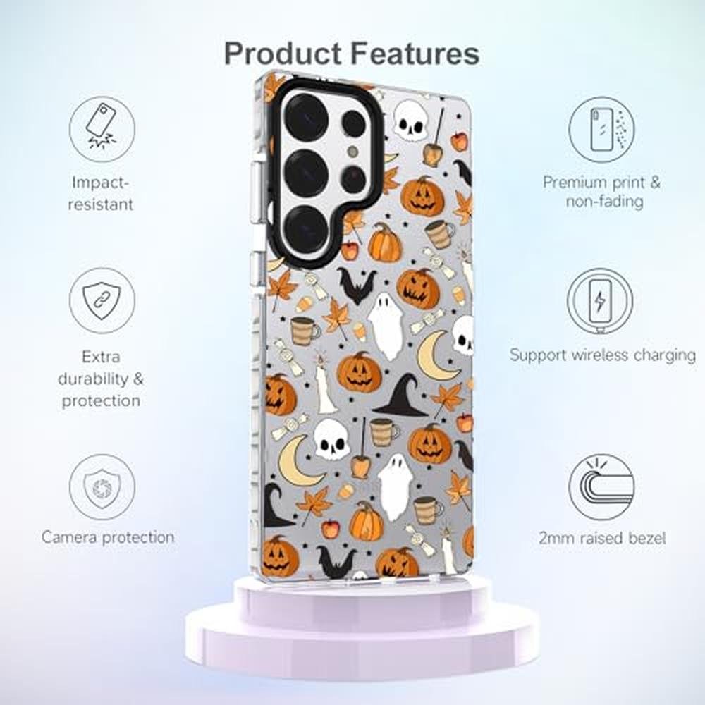 Ghost Phone: FOQENCCI Galaxy S25 Ultra Case – Side View