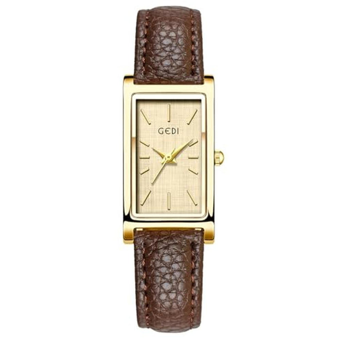 Vintage Women's Rectangle Wristwatch – Front View