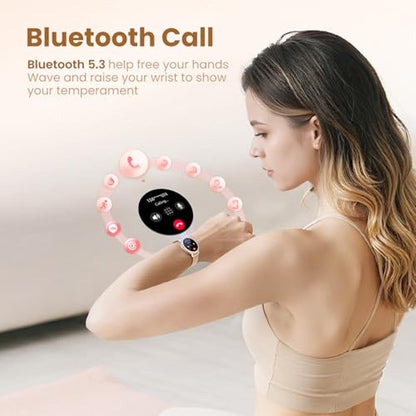 Keeponfit Smart Watches: Bluetooth Calls & Heart Rate – Side View
