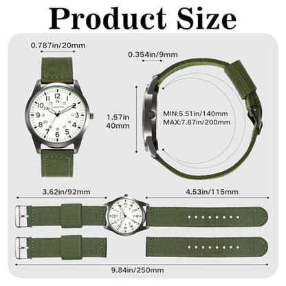 Green Casotime: Casotime Tactical Military Watch – Close-up Detail
