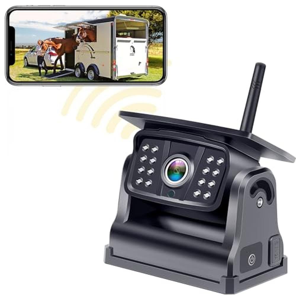 Camera Trucks: V7 Wireless Backup Camera WiFi for Trucks – Front View