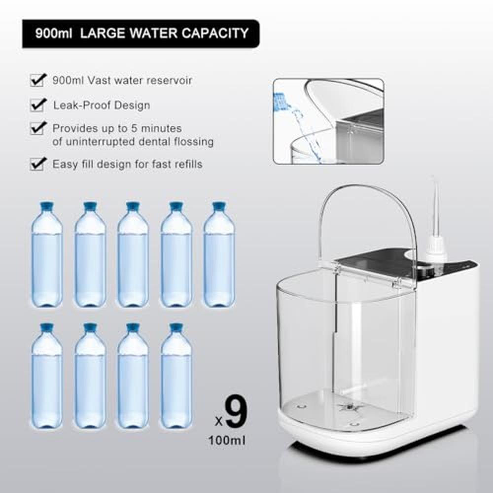 Water Flosser: HUACO CARE Aquarius Professional 900ML Large – Packaging