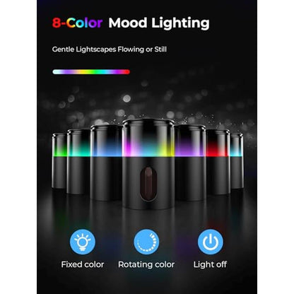 Essential Oil Diffuser: PMSUSOOW Mini Battery Powered – Side View