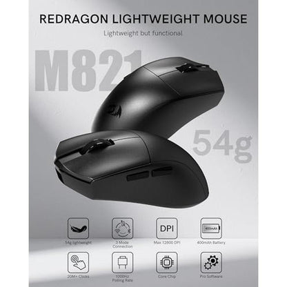 Redragon Wireless Gaming Mouse – Side View