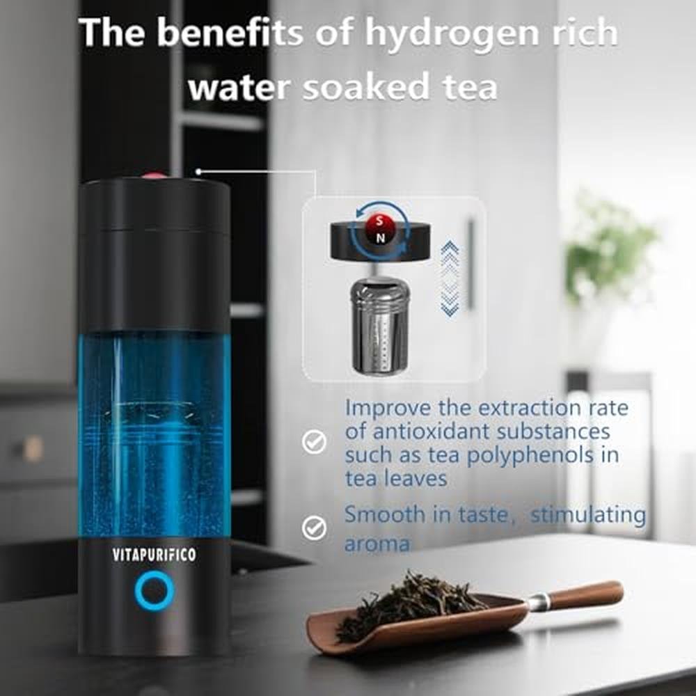 Hydrogen Water: Vitapurifico Hydrogen Water Bottle – Packaging