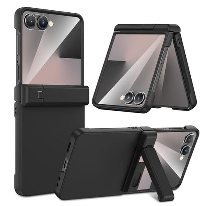 Flip Case: Maxdara Galaxy Z Flip 7 Case with Hinge – Front View