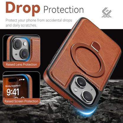 CHEEWADA for iPhone 13 Case with Stand Compatible with – Packaging