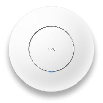 Cudy BE11000: Tri-Band Wi-Fi 7 Wireless Access Point – Front View