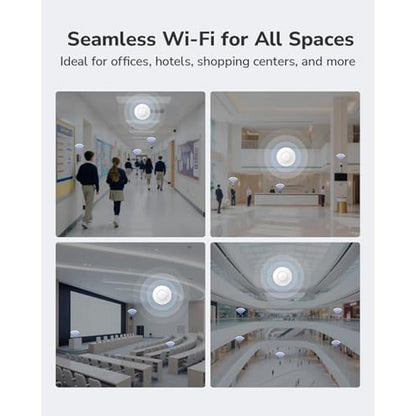 Cudy BE11000: Tri-Band Wi-Fi 7 Wireless Access Point – In Use