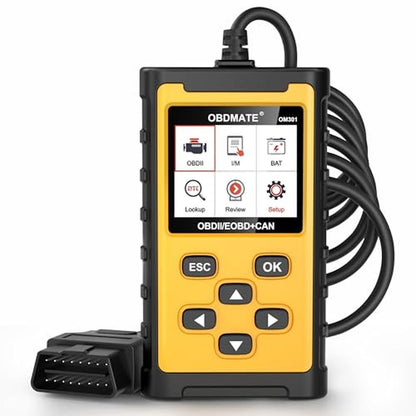 OBDMATE Car Scanner: Read&Clear Codes – Front View