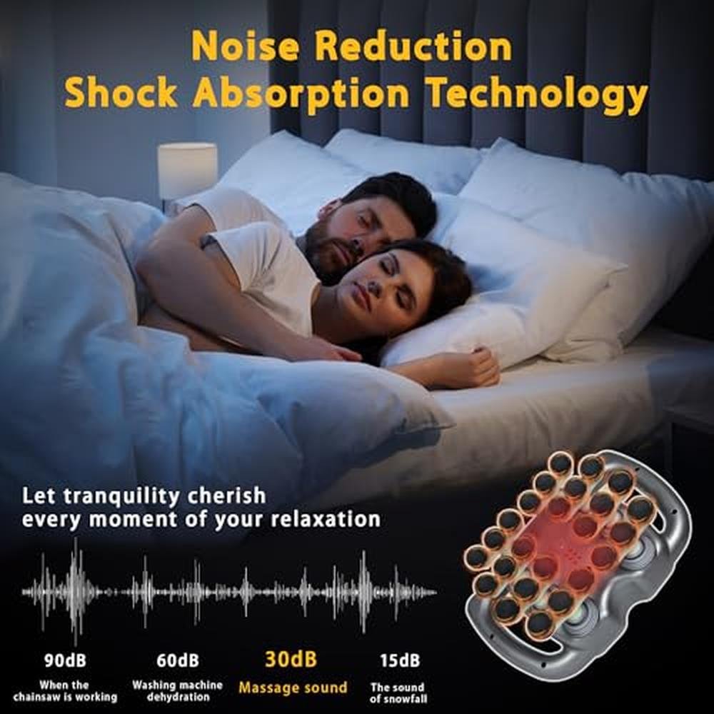 Massage Gun: HYUVCX 24 Head Deep Tissue Portable – Close-up Detail