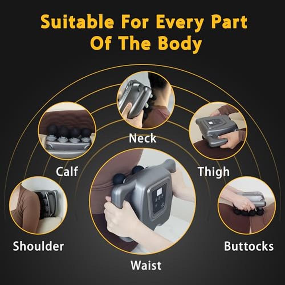 Massage Gun: HYUVCX 24 Head Deep Tissue Portable – Packaging