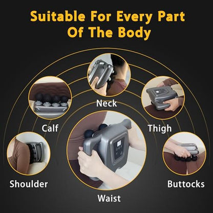 Massage Gun: HYUVCX 24 Head Deep Tissue Portable – Packaging