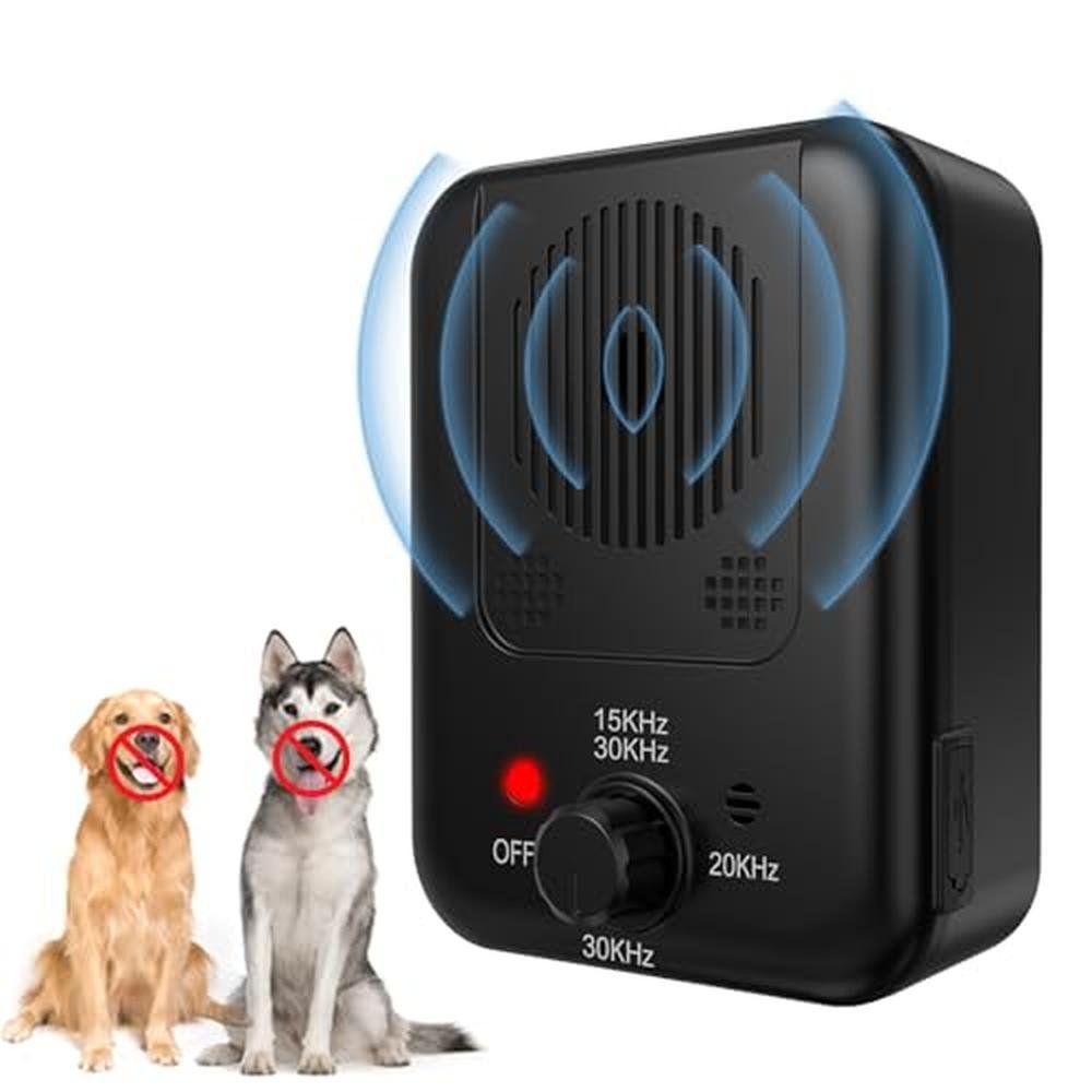 Anti Barking Device: Ewrazi Rechargeable Ultrasonic Dog – Front View