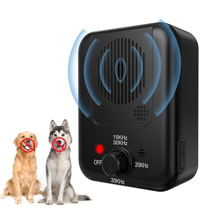 Anti Barking Device: Ewrazi Rechargeable Ultrasonic Dog – Front View