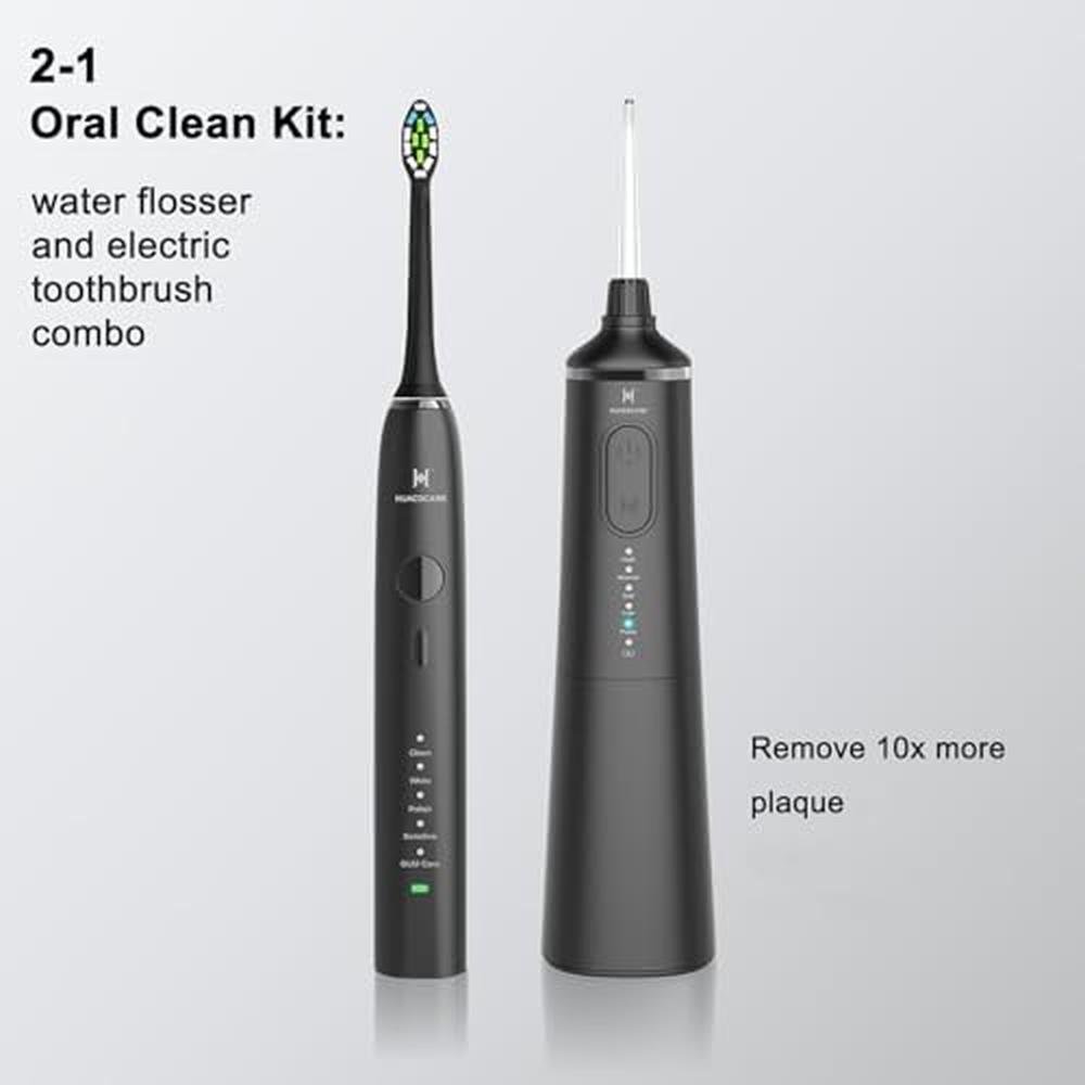 Upgraded Dental Care Kit: Premium Oral Clean Set – Side View