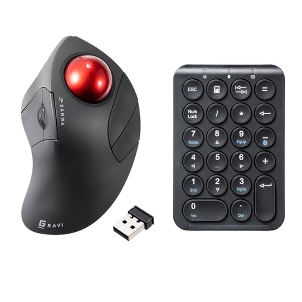 Elevate Your Productivity with Premium SANWA Bluetooth Ergo – Front View