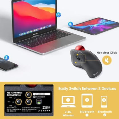 Elevate Your Productivity with Premium SANWA Bluetooth Ergo – Packaging