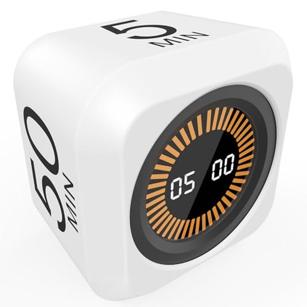 Timer Rotating: FCXJTU Rotation-Sensing Visual Timer Cube – Front View