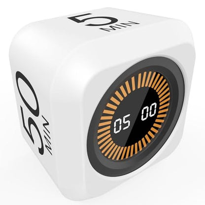 Timer Rotating: FCXJTU Rotation-Sensing Visual Timer Cube – Front View