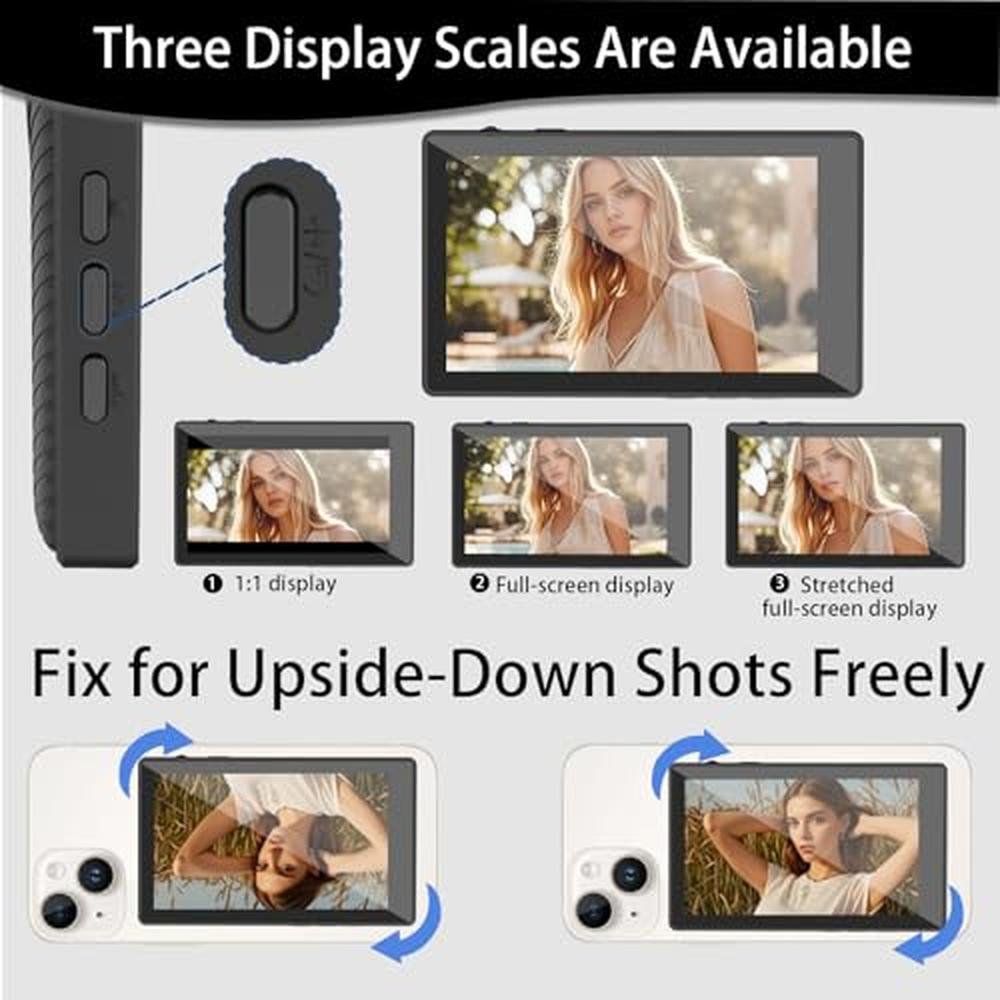Selfie Monitor Screen: SnapAttract Shine MGW Star Magnetic – In Use