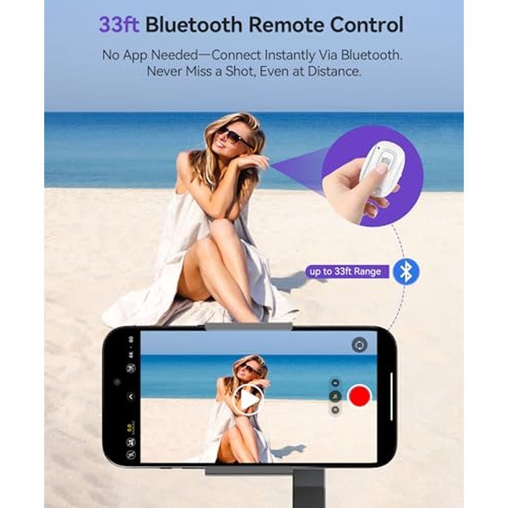 Vlog Selfie Mastery: WONNIE Magnetic Phone Monitor Screen – In Use