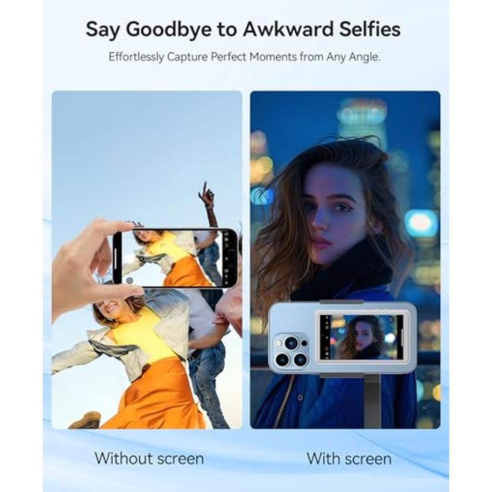 Vlog Selfie Mastery: WONNIE Magnetic Phone Monitor Screen – Packaging