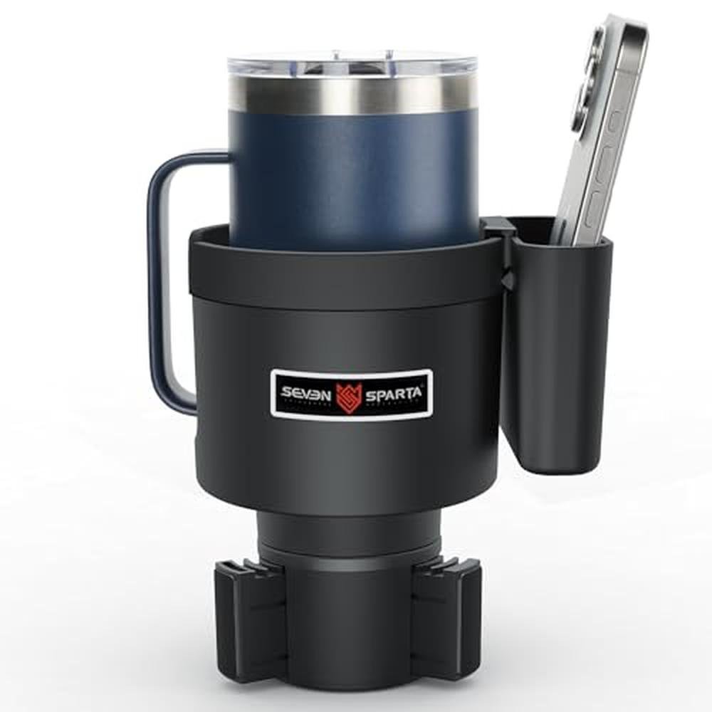 Best Car Phone Holder & Cup Holder Expander for Large – Front View