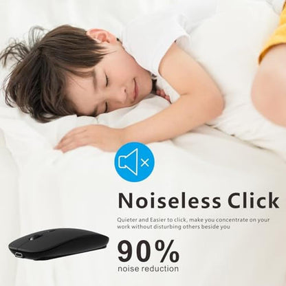 Enhance iPad Productivity with HOTDREAM's Premium Bluetooth – Side View