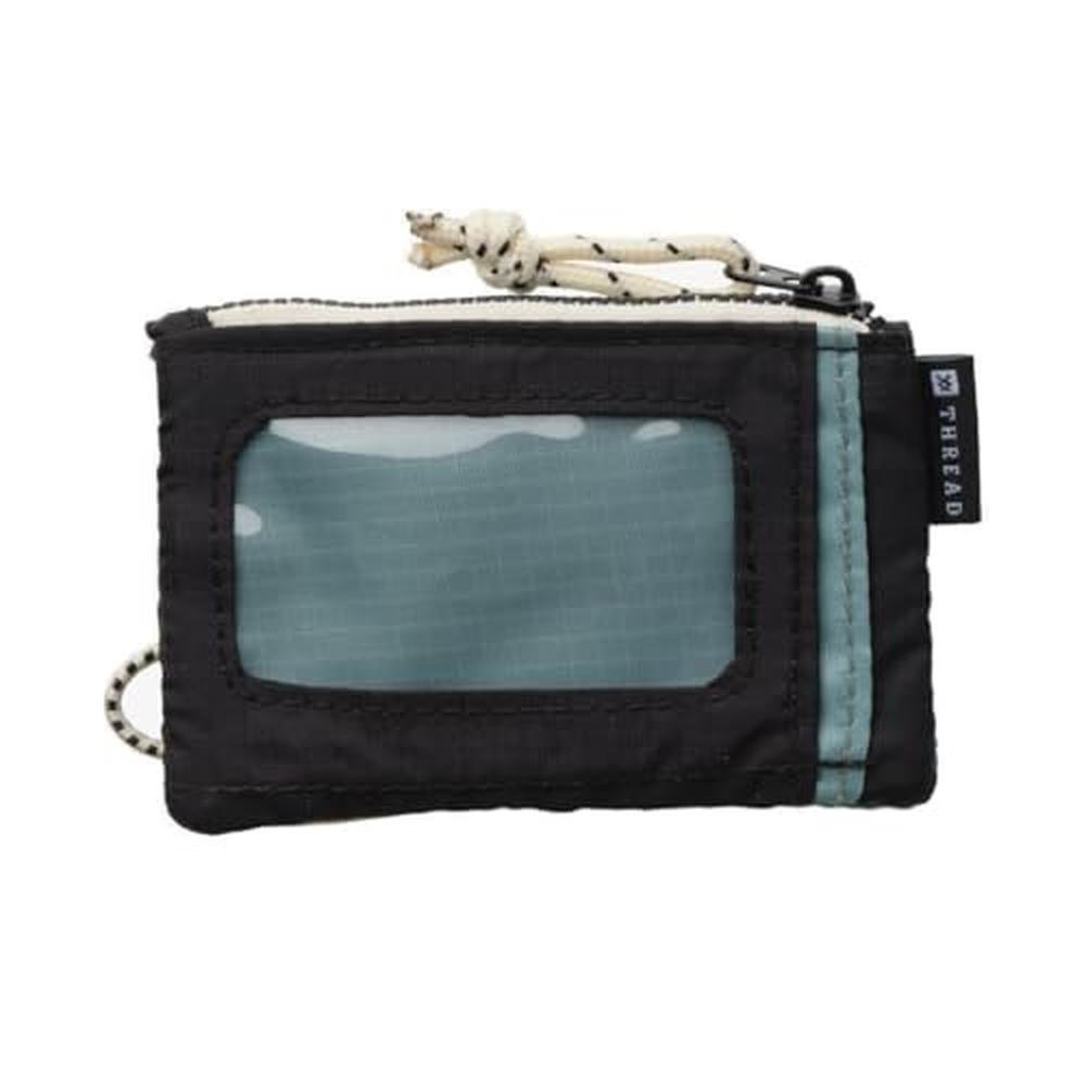 Thread Wallets Pouch Wallet Compact Zip Wallet with Clear – Side View