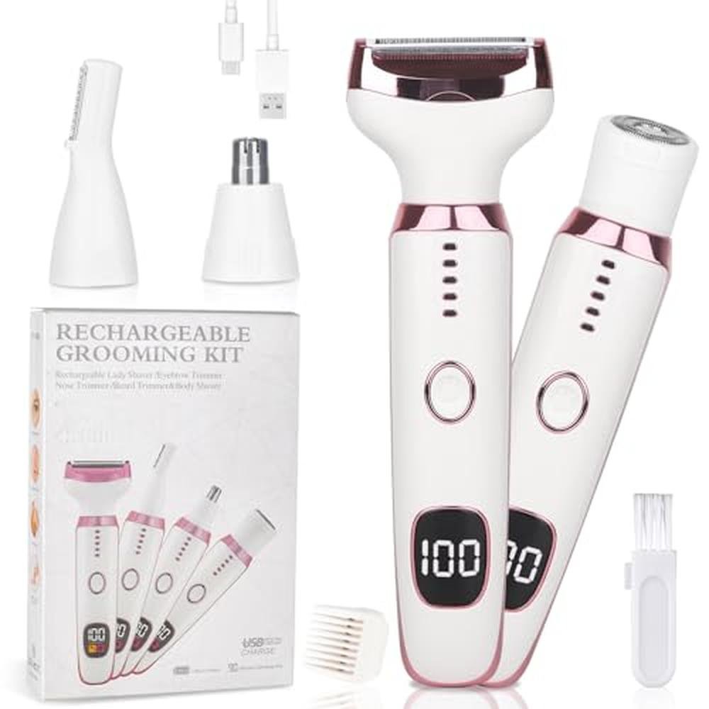 Electric Beanify Razors with LED Display for Women & Men – Front View