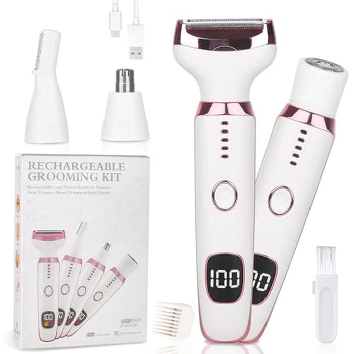 Electric Beanify Razors with LED Display for Women & Men – Front View
